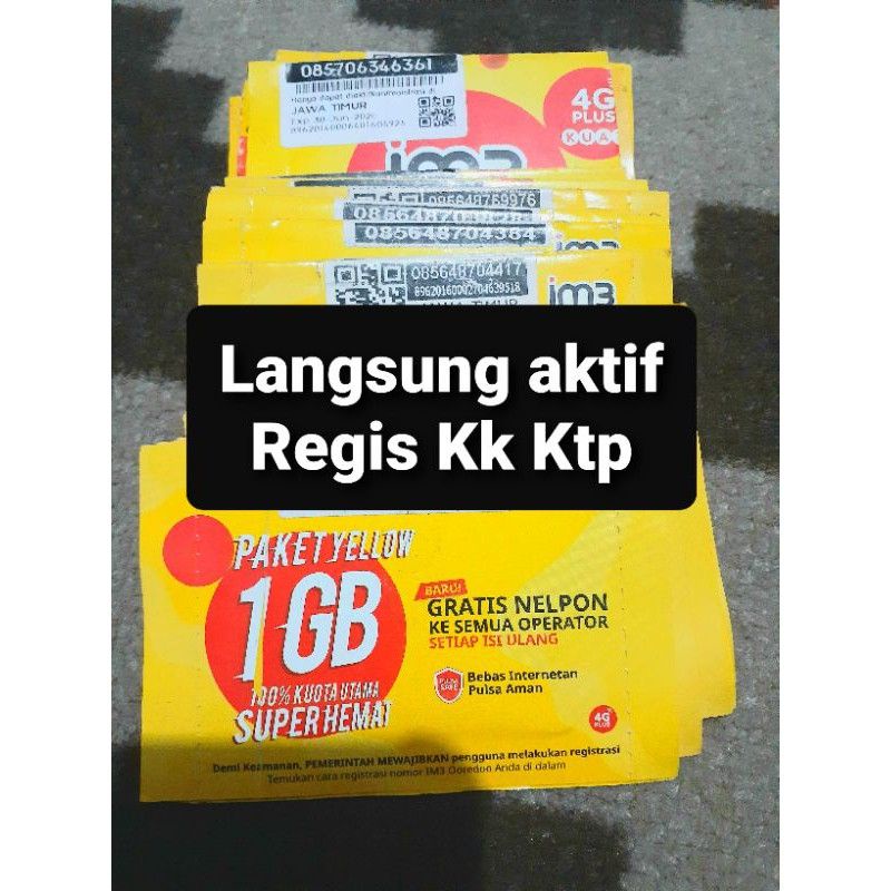 Jual Kartu Perdana Im3 Siap Pakai | Shopee Indonesia