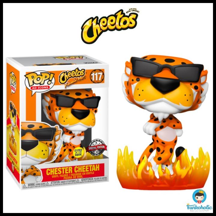 Jual Funko Pop! Ad Icons Cheetos - Chester Cheetah Flames Glow In The ...
