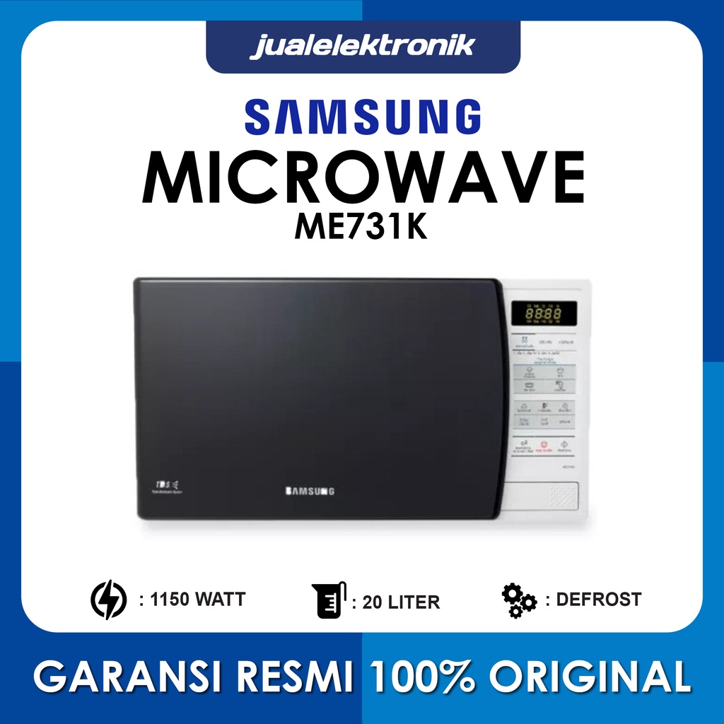 Jual Samsung ME731K Microwave 20 Liter 1050 Watt Shopee Indonesia