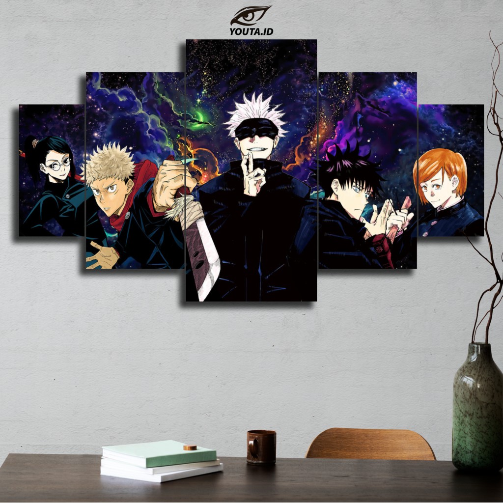 Jual YOUTA ID HIASAN DINDING POSTER ANIME 1 SET Jujutsu Kaisen Shopee Indonesia