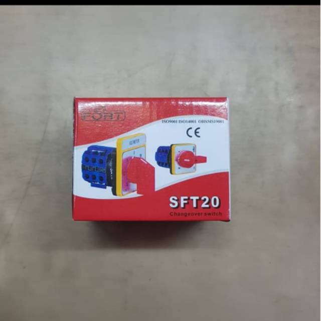 Jual (FORT) AOM Selector / Selektor Switch Rotary 3P 20A SFT2033