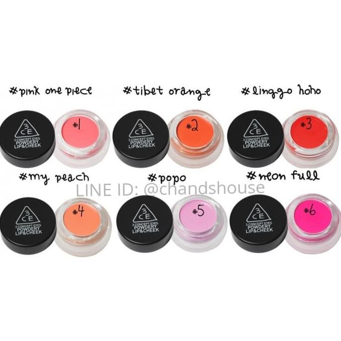 Jual 3CE POWDERY LIP AND CHEEK | Shopee Indonesia