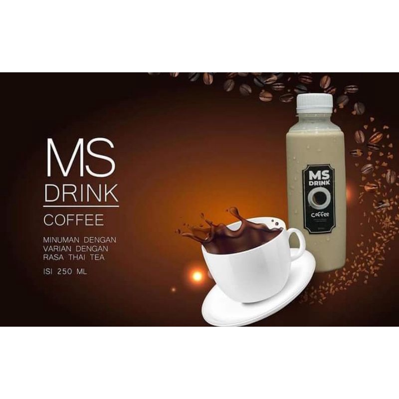 Jual MS Drink Minuman Varian Rasa Cokelat, Green Tea, Adni Tea, Thai ...