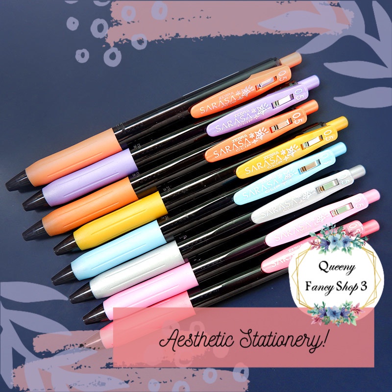 Jual Pulpen Warna Zebra Sarasa Decoshine Gel Ink Pen Pulpen Gel