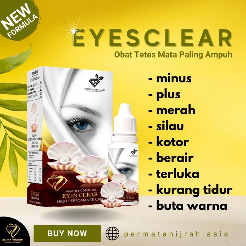 Jual Obat Tetes mata herbal - Eyesclear | Shopee Indonesia