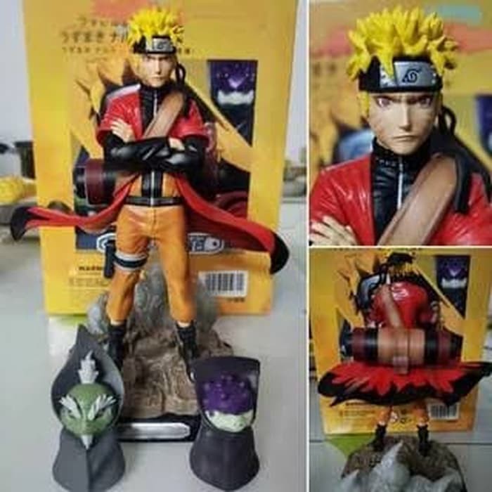 Jual naruto shippuden sage mode with shima fukasaku elder frog | Shopee ...