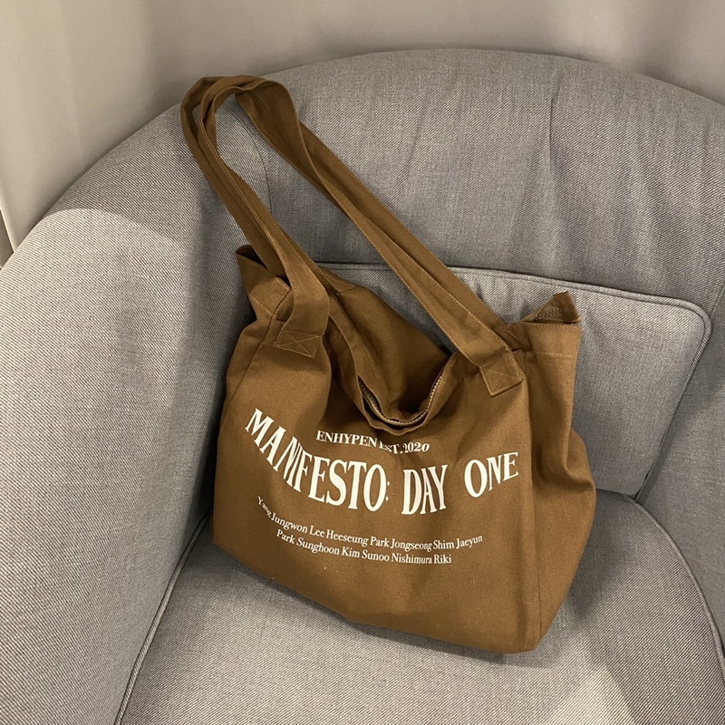Manifesto Small Bag With Handles