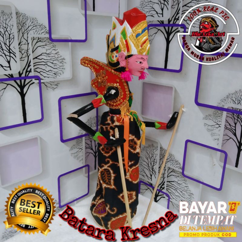 Jual Wayang Golek Wayang Batara Kresna Pk 50cm Shopee Indonesia