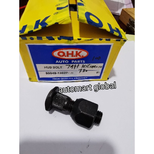 Jual Baut roda taft gt hiline independent feroza f70 90049-12027 ohk ...