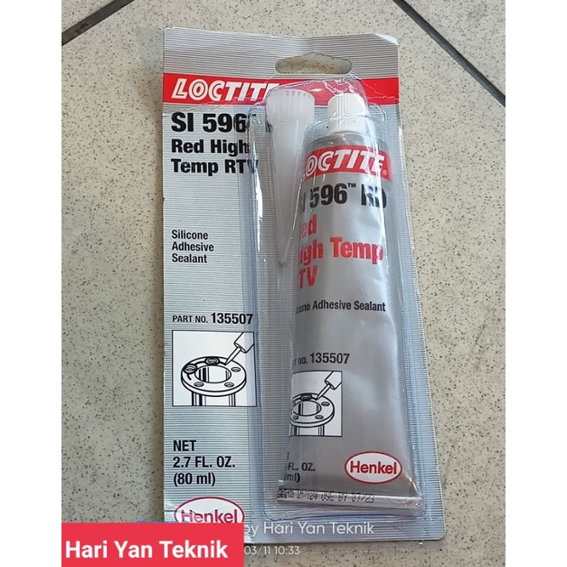 Jual Loctite SI 596 Red Silicone Gasket Marker | Shopee Indonesia