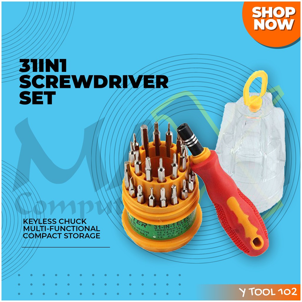 Jual 31 in 1 Multifunctional Precision Mini Screwdriver Set Repair Tool ...