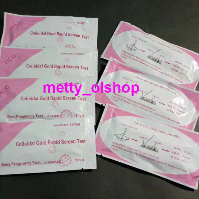 Jual Colloidal Cassette / Easy Pregnancy Test / Tes Kehamilan HCG ...
