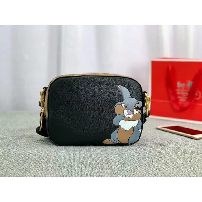 Jual tas Coach X Disney Camera Bag / tas coach camera bag / slingbag