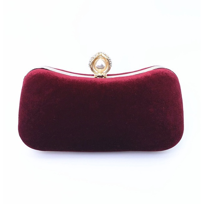 GERGIANA CLUTCH DAZ レッド タッセル付き 【公式通販】