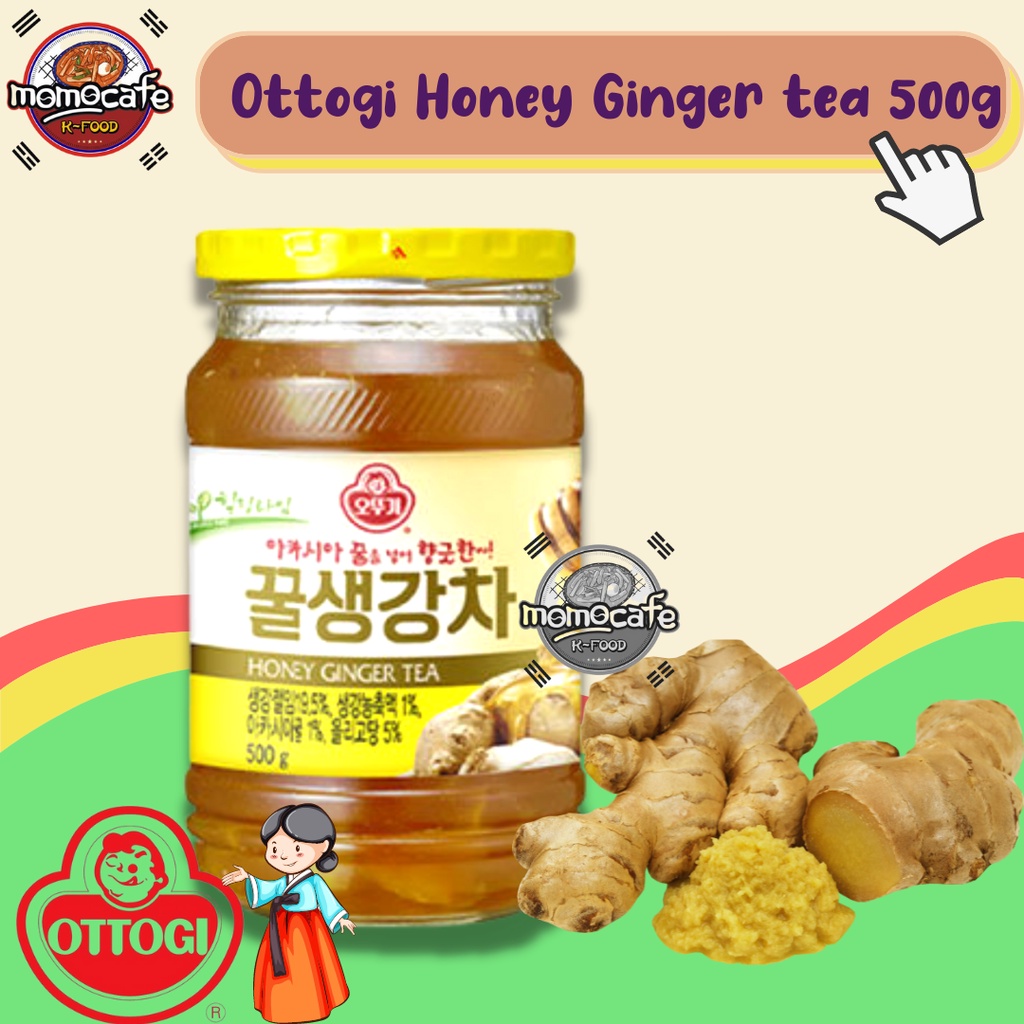 Jual Ottogi Honey Ginger Tea 500g Teh Jahe Madu Asli Made In Korea