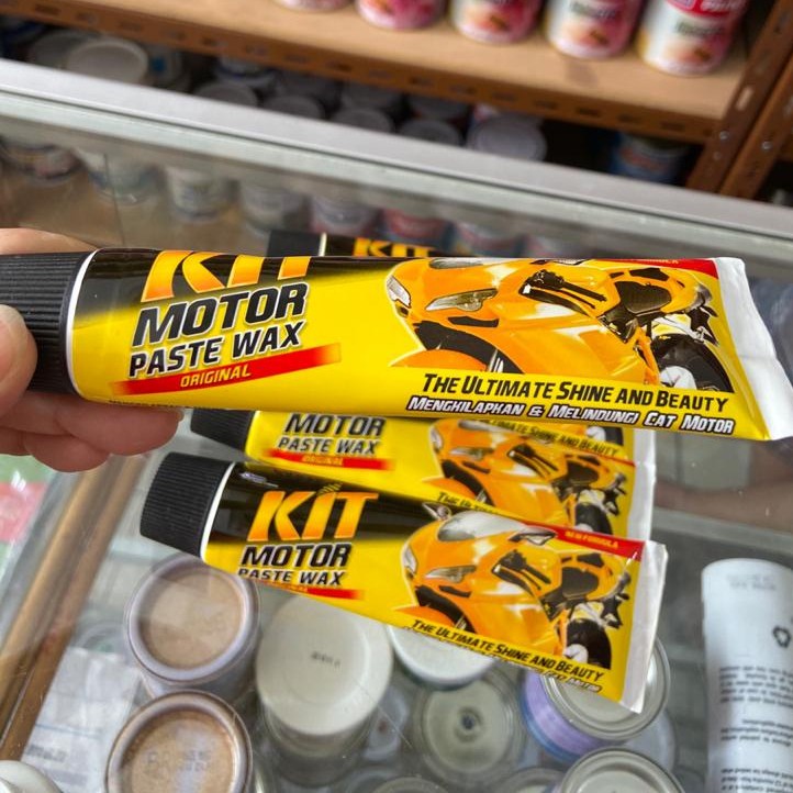 Jual KIT MOTOR PASTE WAX ORIGINAL 60 GR / KIT BENTUK ODOL / WASH AND ...