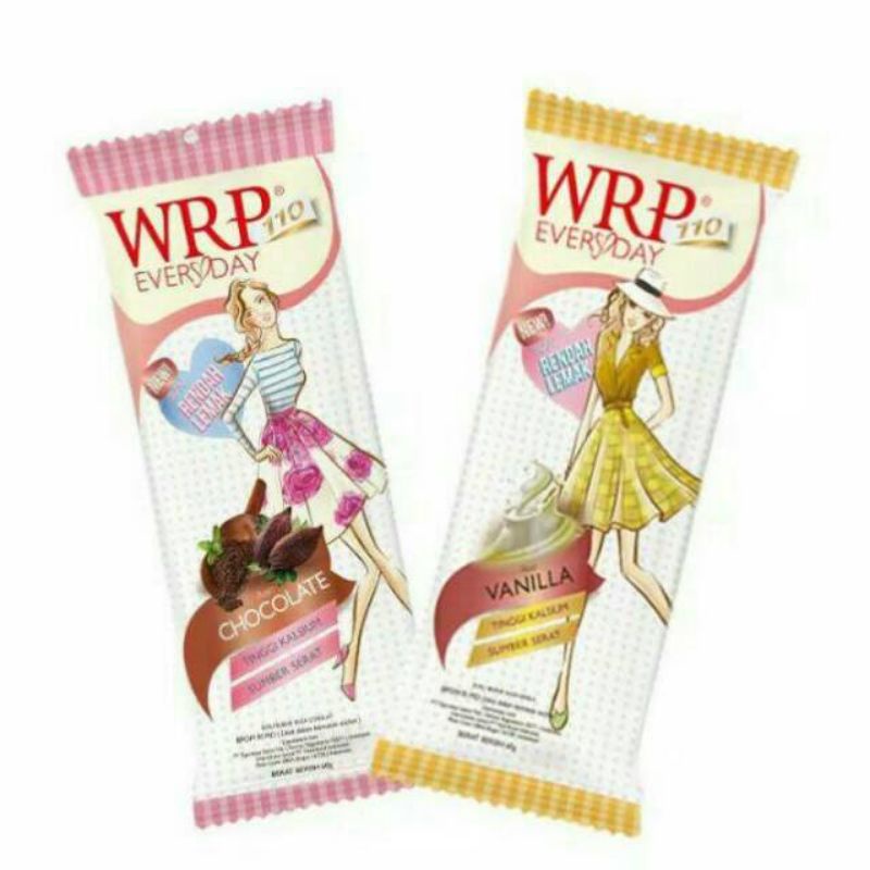 Jual WRP Everyday Low Fat Milk Vanilla/Chocolate 60gr | Shopee Indonesia