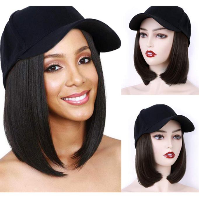 Jual Wig Hat bob - wig topi - wig topi bob - wig topi murah - wig topi ...