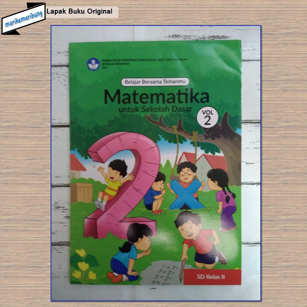Jual Buku Kurikulum Merdeka – Matematika Volume 2 SD Kelas 2 (Buku ...