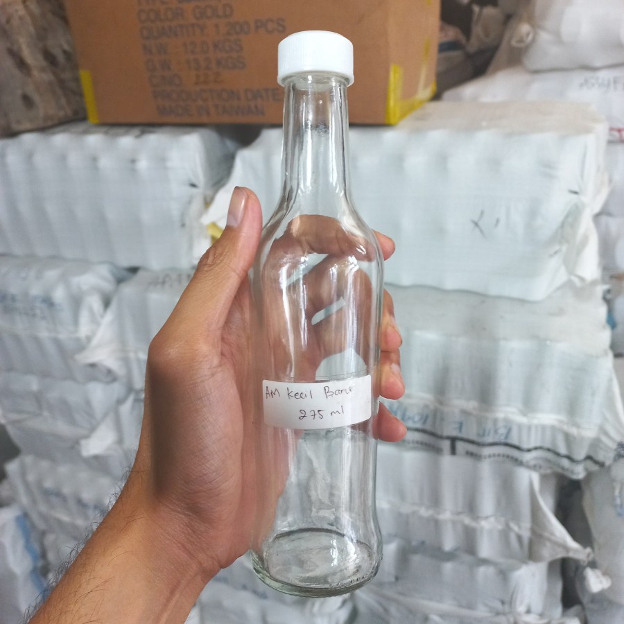 Jual Botol Kaca AM 275ml Termasuk Tutup (10 Botol) | Shopee Indonesia