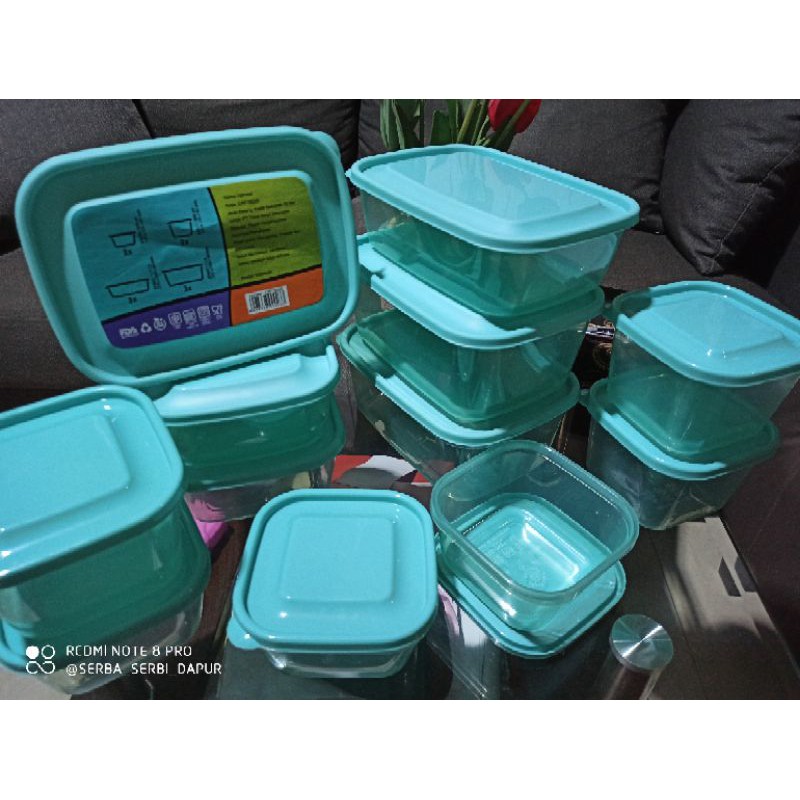 Jual Free Logam Mulia Mini Gold Promo Wadah Penyimpanan Food Container Technoplast Fridge