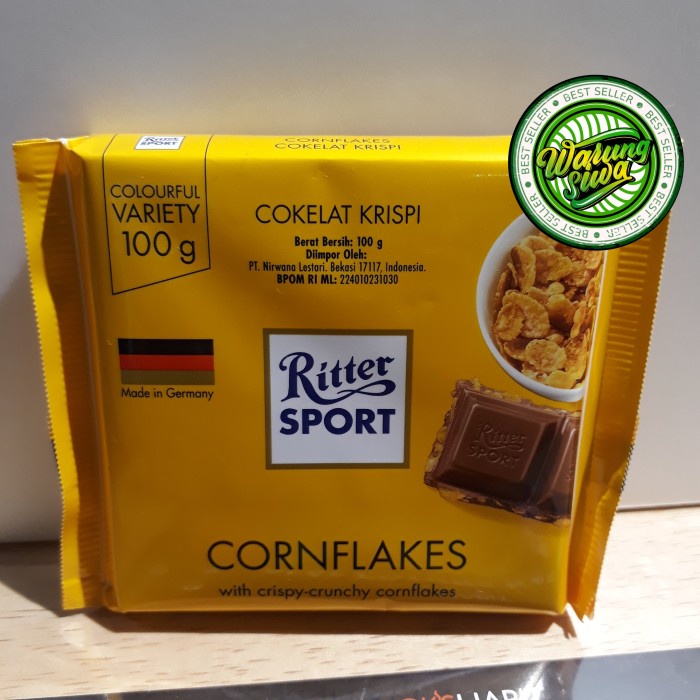 Jual coklat ritter sport cornflakes 100 gram | Shopee Indonesia