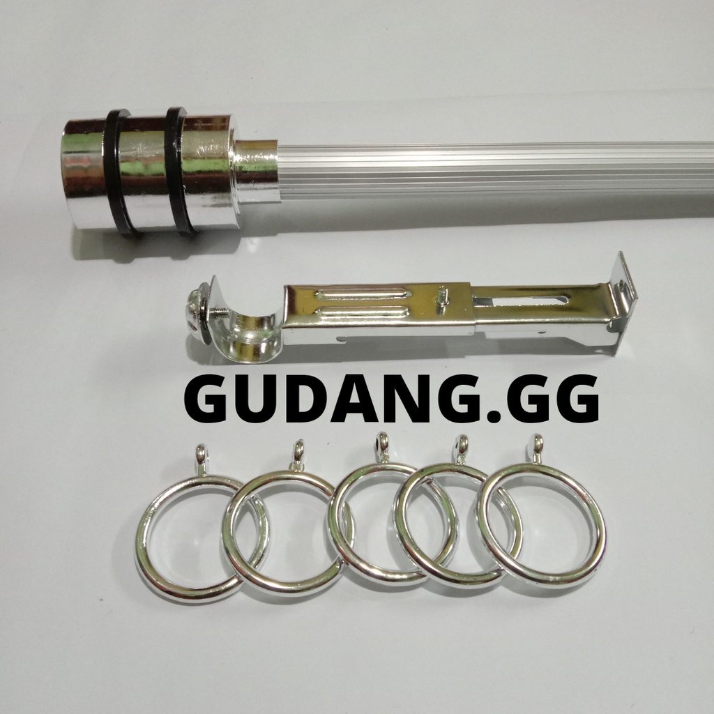 Jual Tiang Minimalis Penyangga Pipa Rollet Gorden Hordeng Langsir