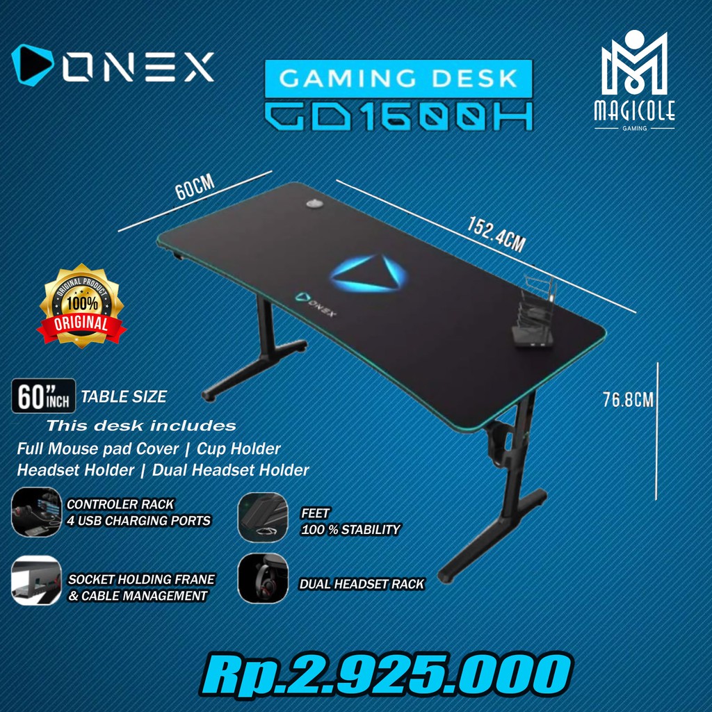 Onex deals gaming desk