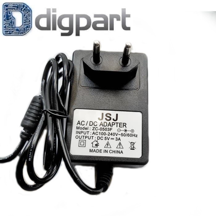 Jual Adaptor 5V 3A For ARDUINO ADAPTER JACK STANDARD 3000 MA | Shopee ...