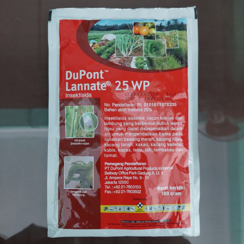 Jual Insektisida Dupont Lannate Wp Gram Shopee Indonesia