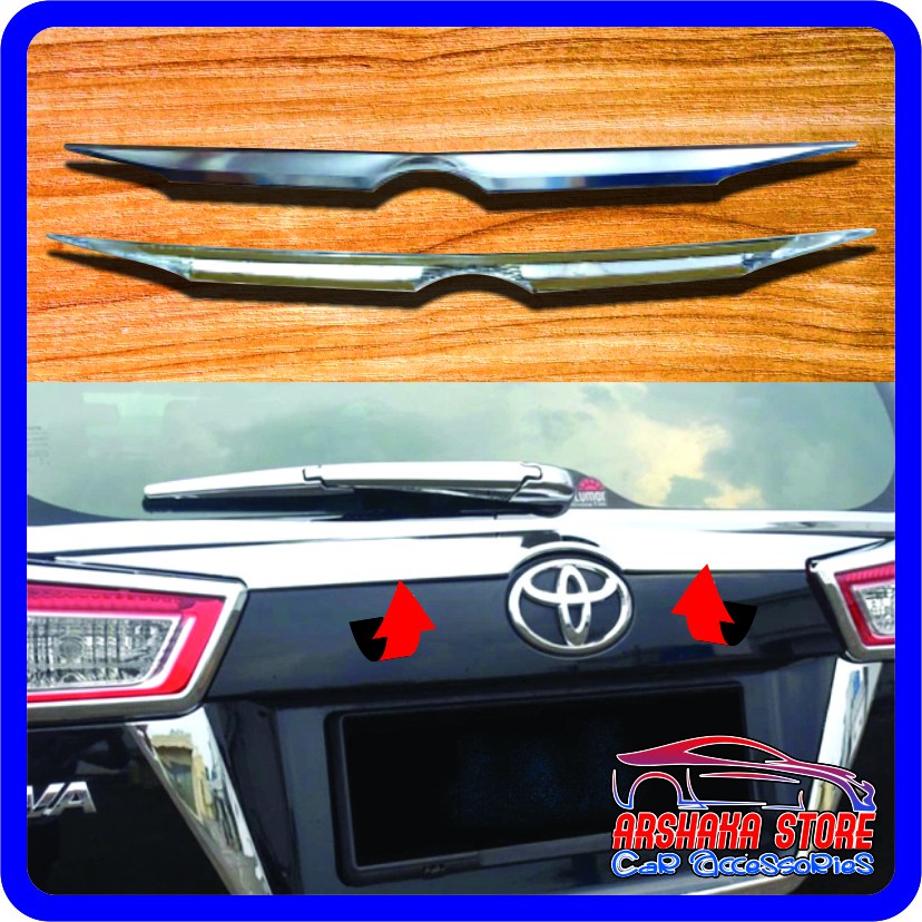 Jual List Kaca Belakang Toyota Innova Reborn 2016 Bagian Bawah | Shopee ...
