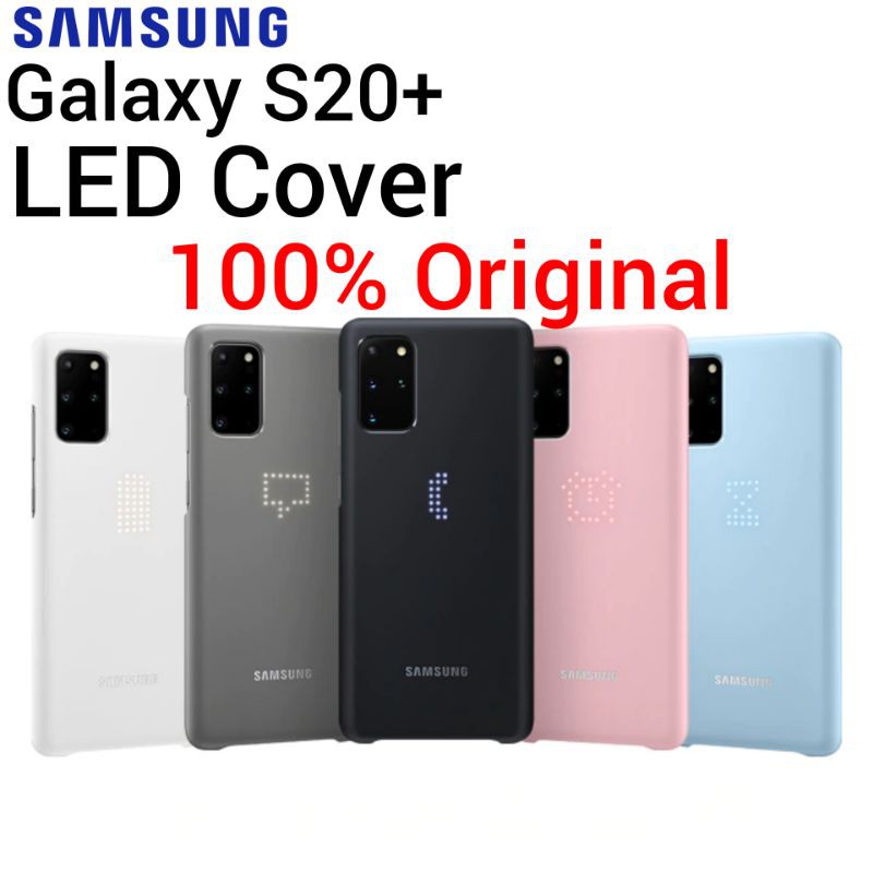 Original Samsung Galaxy S20+ S20 Plus Ultra LED Cover Lighting Case Casing  Kesing