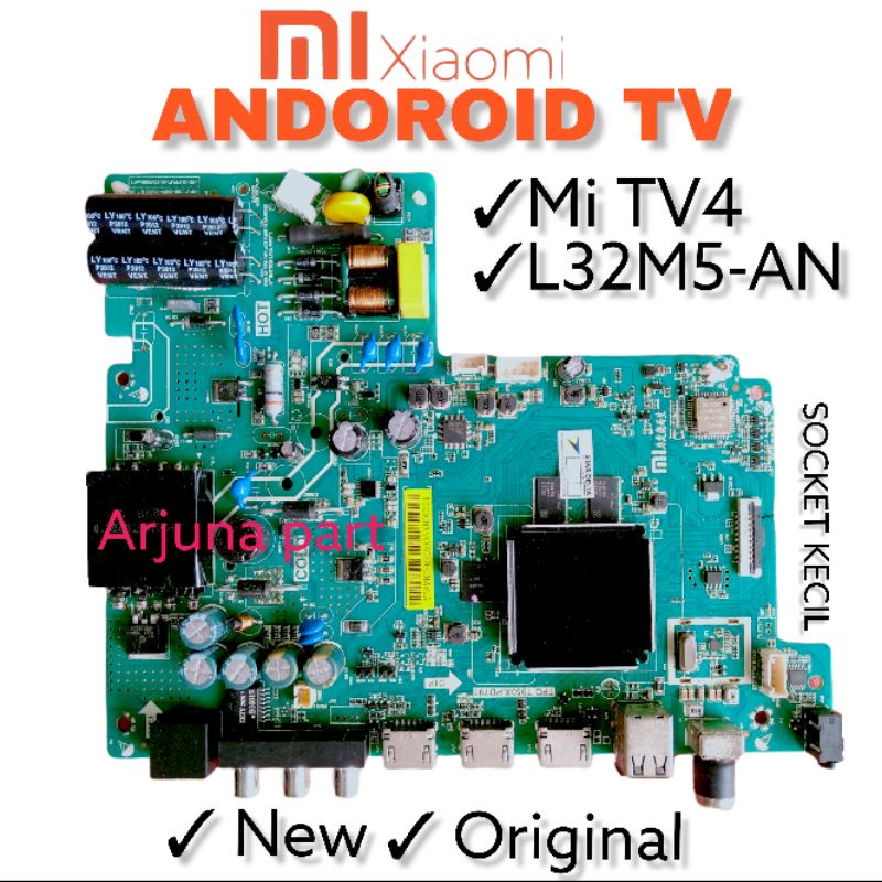 Jual MAINBOARD TV XIAOMI L32M5-AN / MAINBOARD XIAOMI L32M5 / MB TV ...
