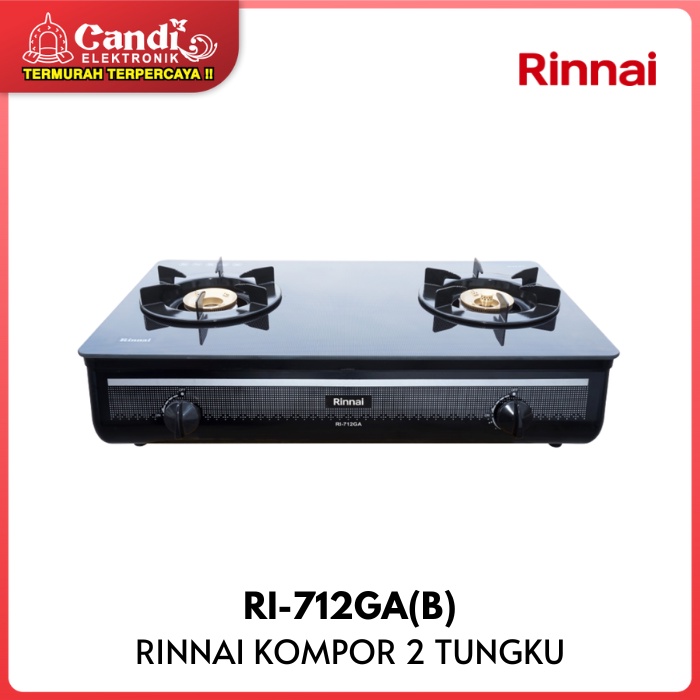 Jual RINNAI Kompor 2 Tungku RI-712GA(B) | Shopee Indonesia