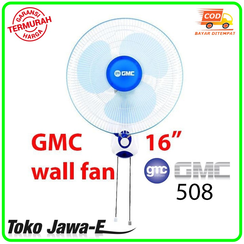 Jual Gmc Kipas Angin Dinding Wall Fan Gmc Inch Garansi Resmi Th Shopee Indonesia