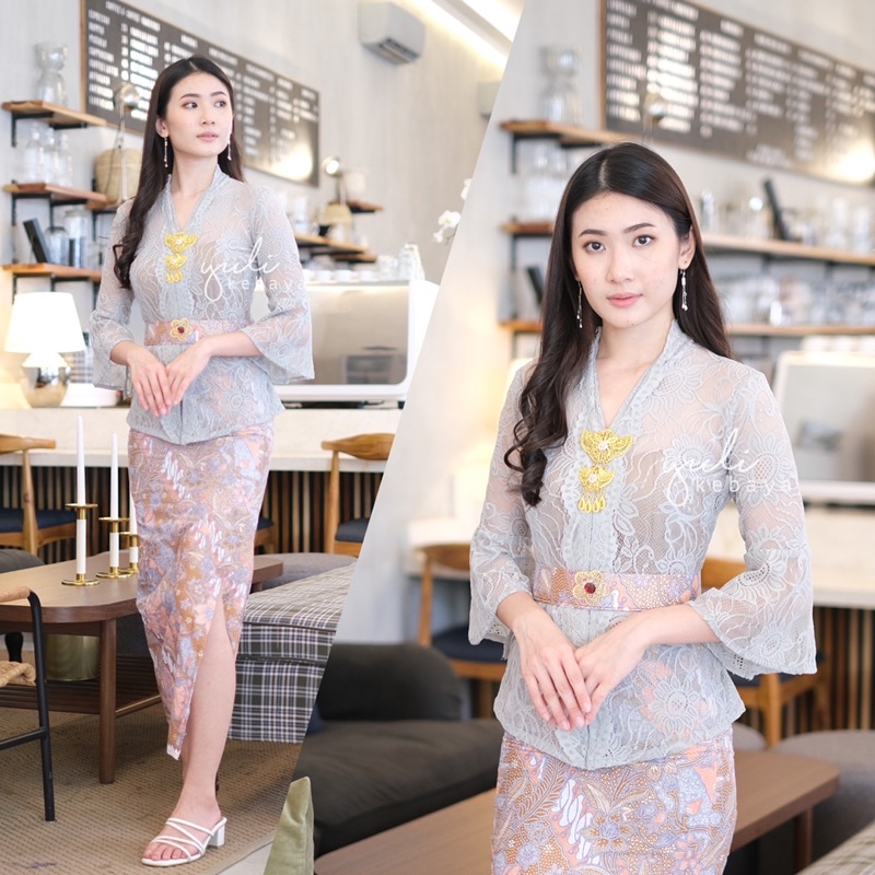 Jual Kebaya Bali Kartini Lengan Lonceng | Kebaya Wisuda Kondangan