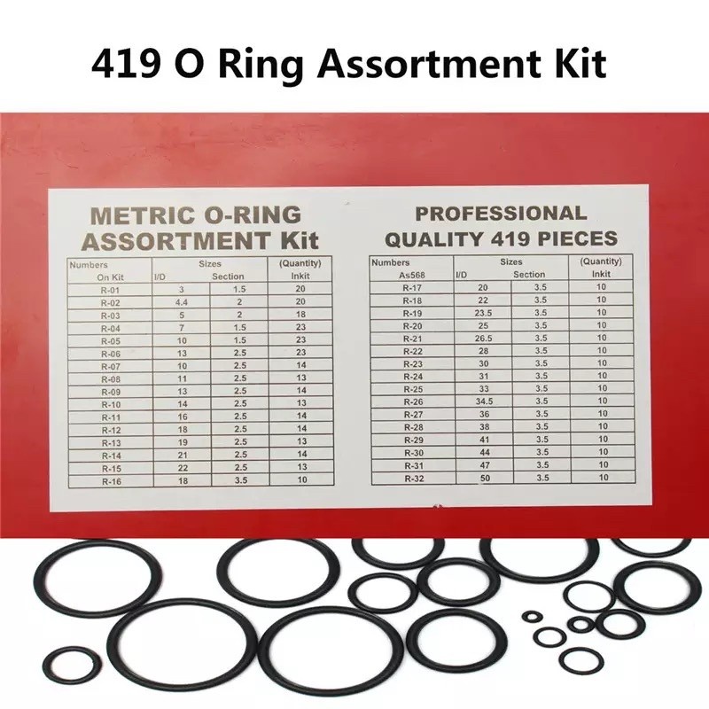 Jual ( BIG PROMO - BISA COD ) O-ring Set - Karet Rubber O Ring Seal ...
