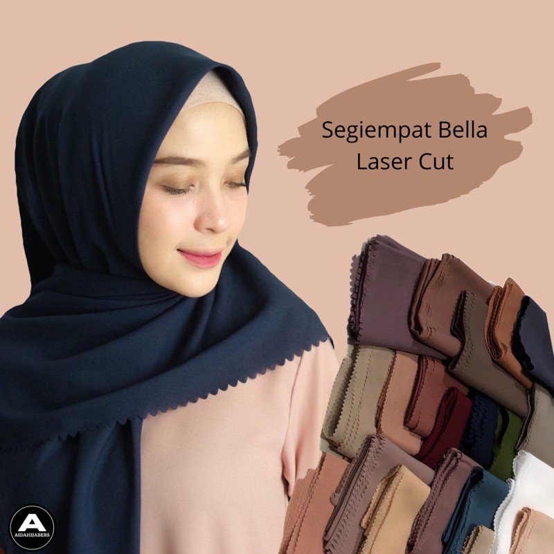 (TERMURAH)/BELLA LASER Pollycotton // Segiempat Laser