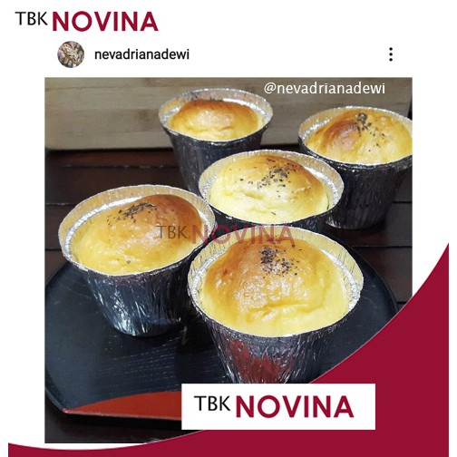 Jual RX212 ALUMINIUM FOIL KOTAK WADAH CUP ZUPPA SOUP ROTI CAKE PAI