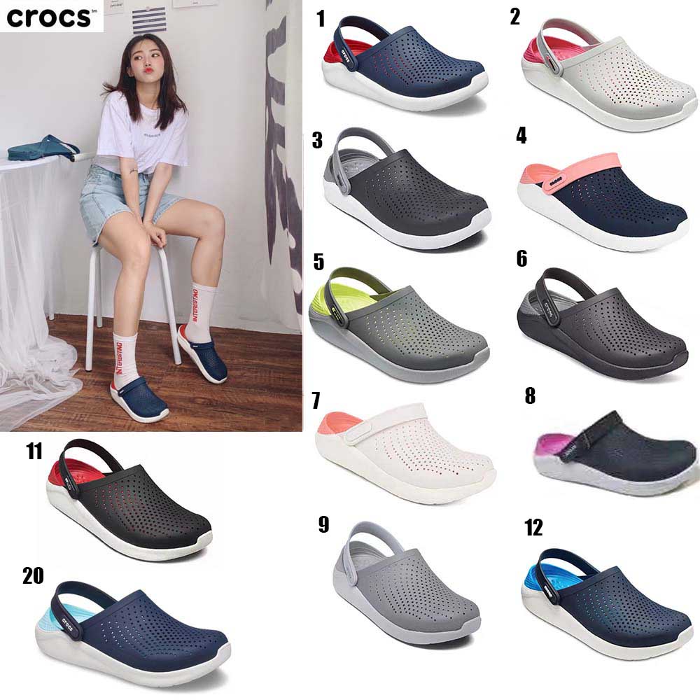 Jual Crocs Sandal Pria Dan Wanita Anti Air Crocs Bayaband Clog Baya ...