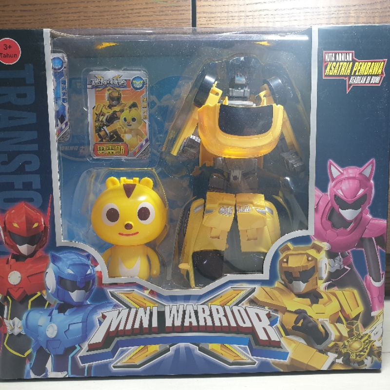 Jual mainan mini force rangers robot dan senjata miniforce sammy max ...