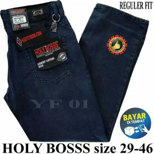 Jual Celana Panjang Jeans Pria Holy Boss Original Celana Denim Pria