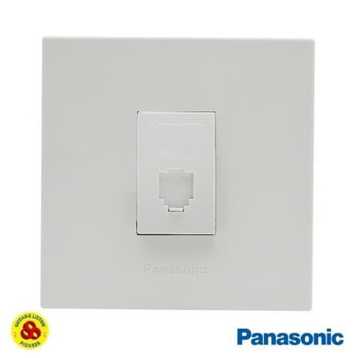 Jual Panasonic Stop KontaK Telp WESJ78019 + WEJ2164 Outlet Tel Style ...