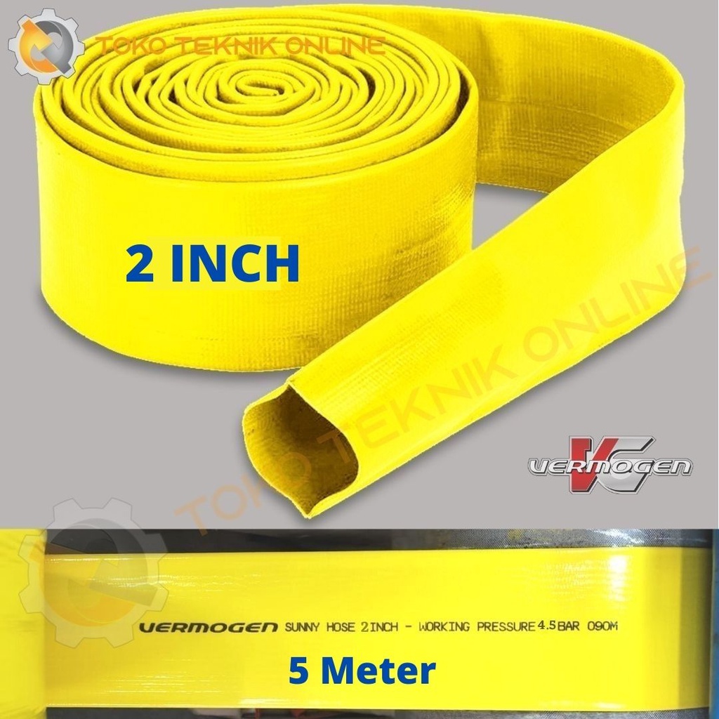 Selang Pompa Alkon 2 Inch - 5 Meter - Sunny Hose - Vermogen