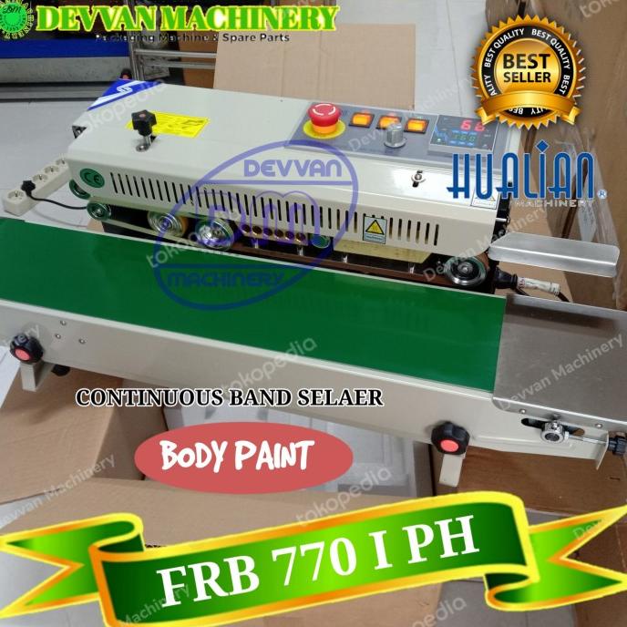 Jual Mesin Press Segel Plastik Continuous Band Sealer Frb 770 I Ph