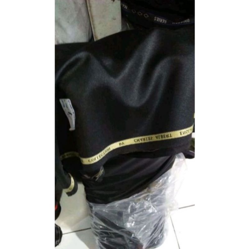 Jual Bahan Kain Hitam Glosy Shopee Indonesia