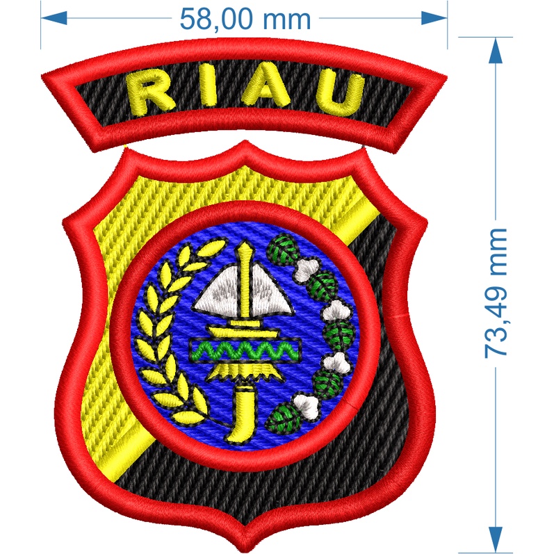 Jual LOGO POLDA RIAU 3D | Shopee Indonesia