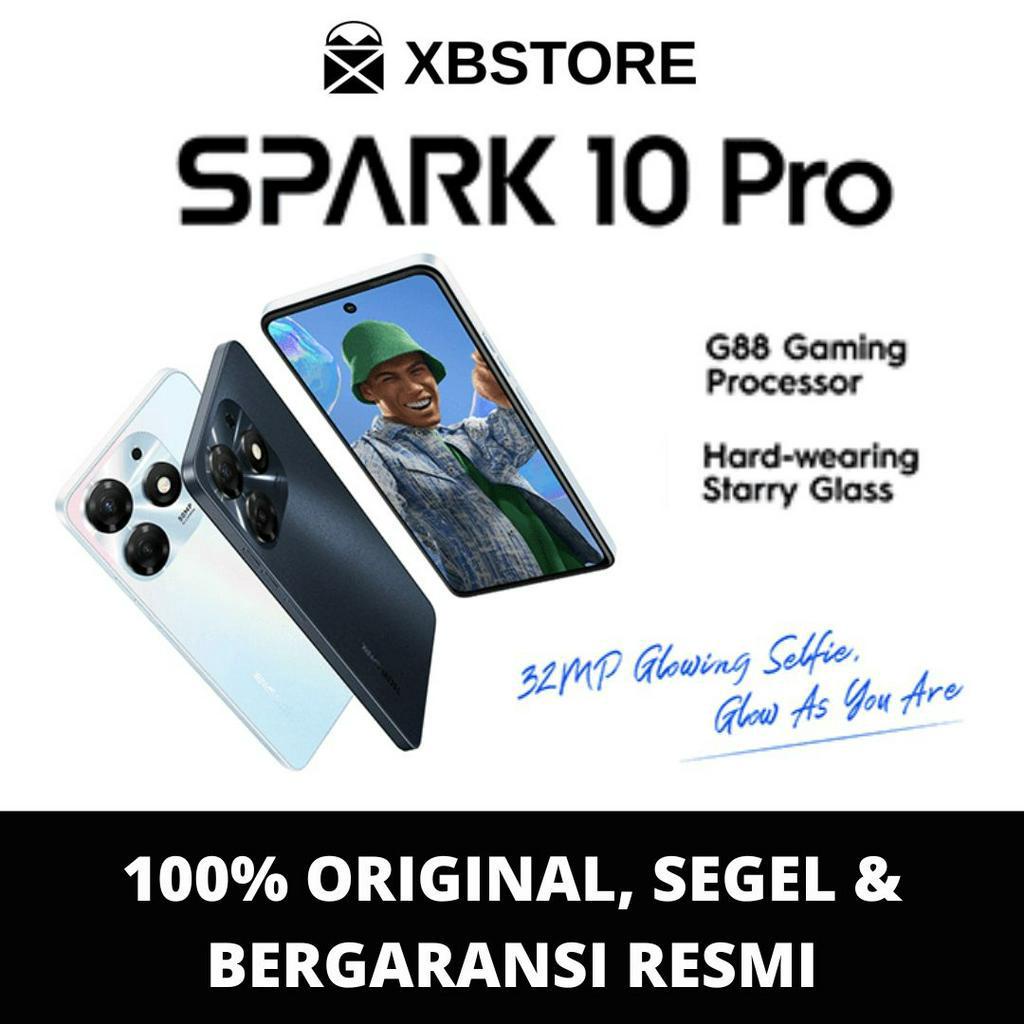 Jual Tecno Spark 10 Pro NFC 8/128 GB | Helio G88 | Garansi Resmi ...