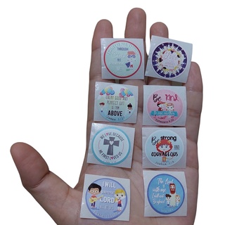 Jual STICKER AYAT ALKITAB UKURAN MINI/ STIKER AYAT EMAS ALKITAB KARTUN ...