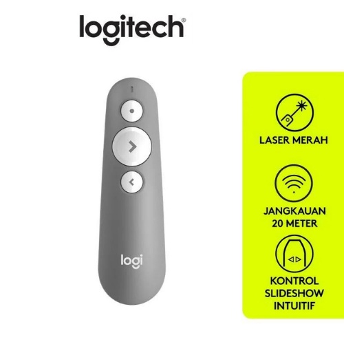 Jual Logitech R500 Laser Presentation Remote Bluetooth Connect Presentasi Remot Shopee Indonesia
